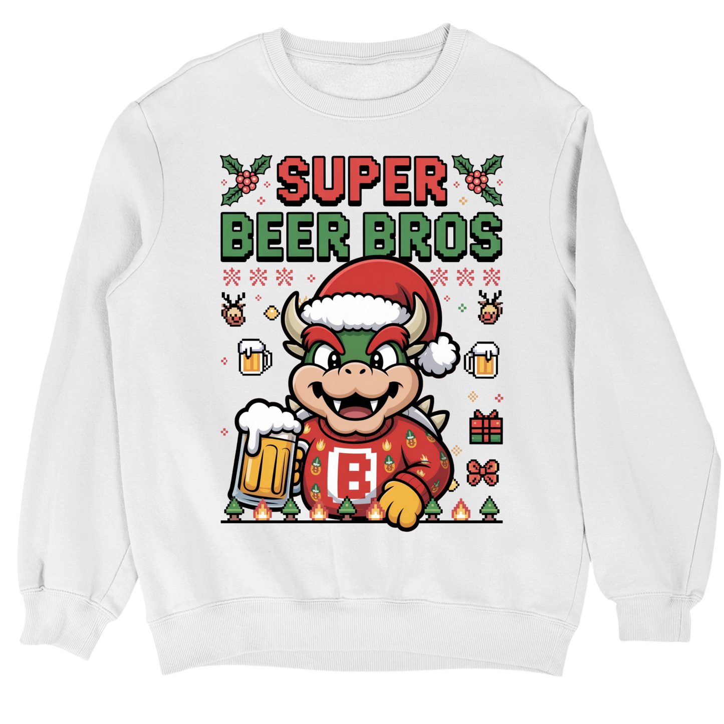 Super Beer Bros V4 Christmas Sweater