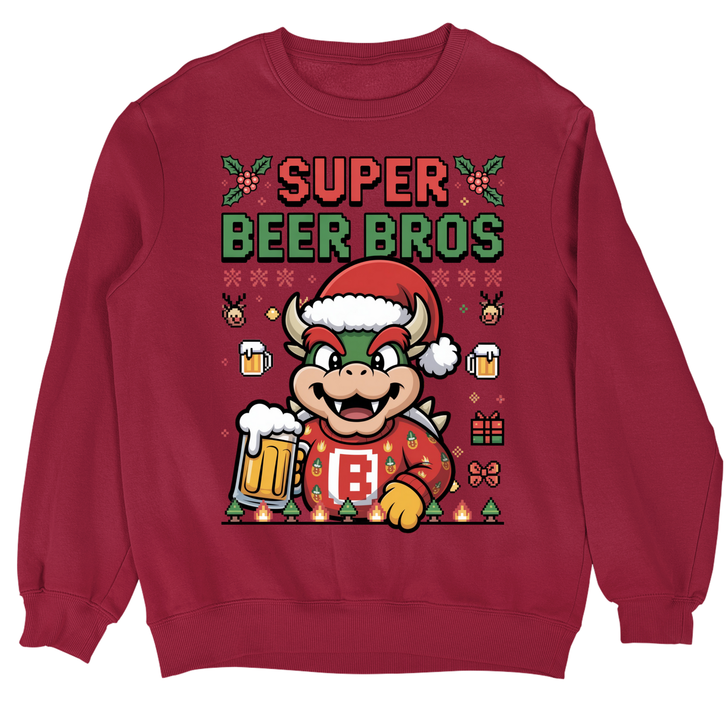 Super Beer Bros V4 Christmas Sweater