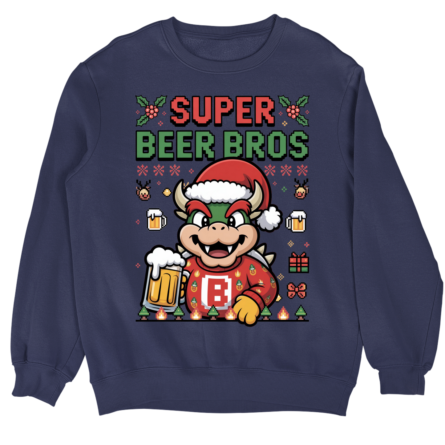 Super Beer Bros V4 Christmas Sweater
