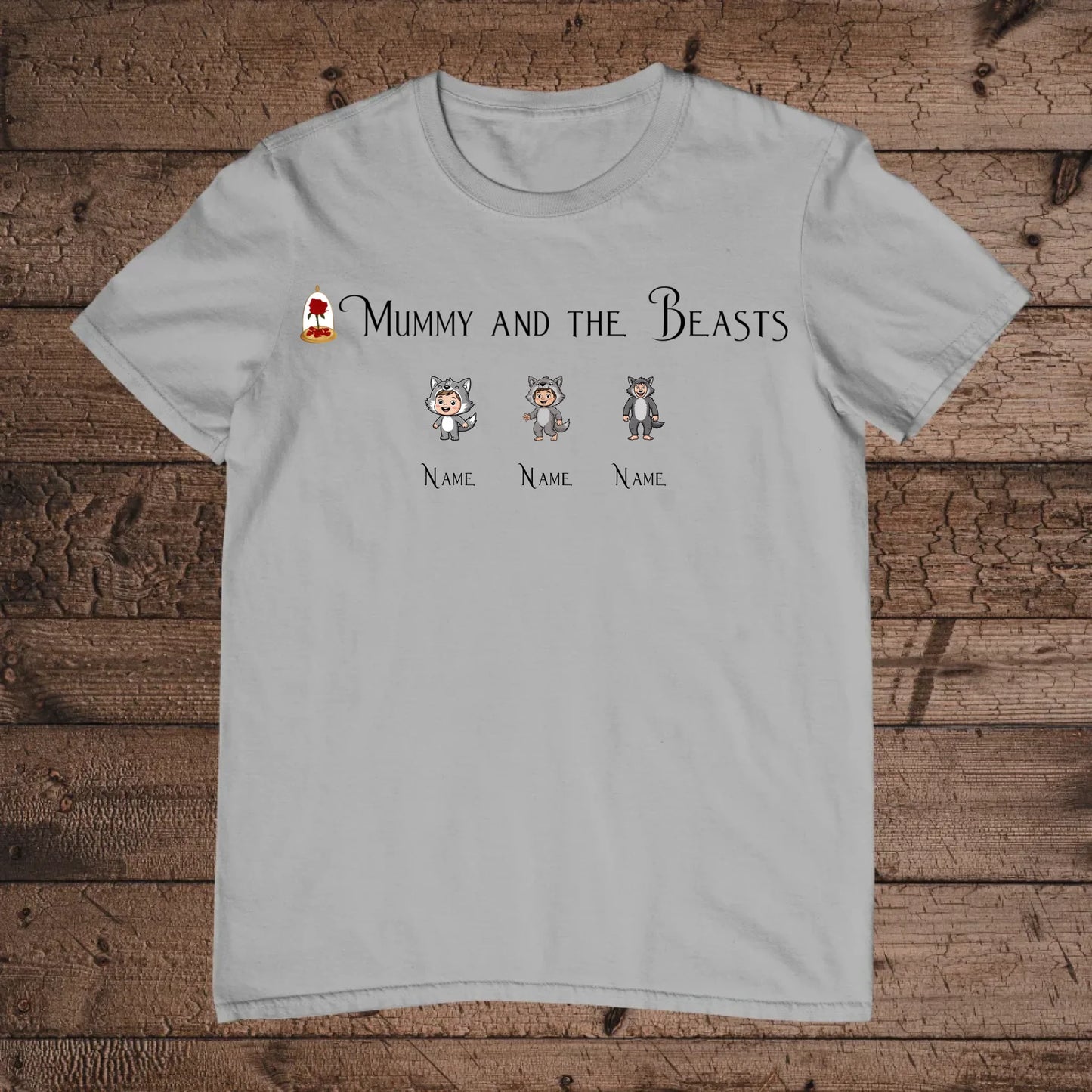 holz Flatlay mockup sport grey