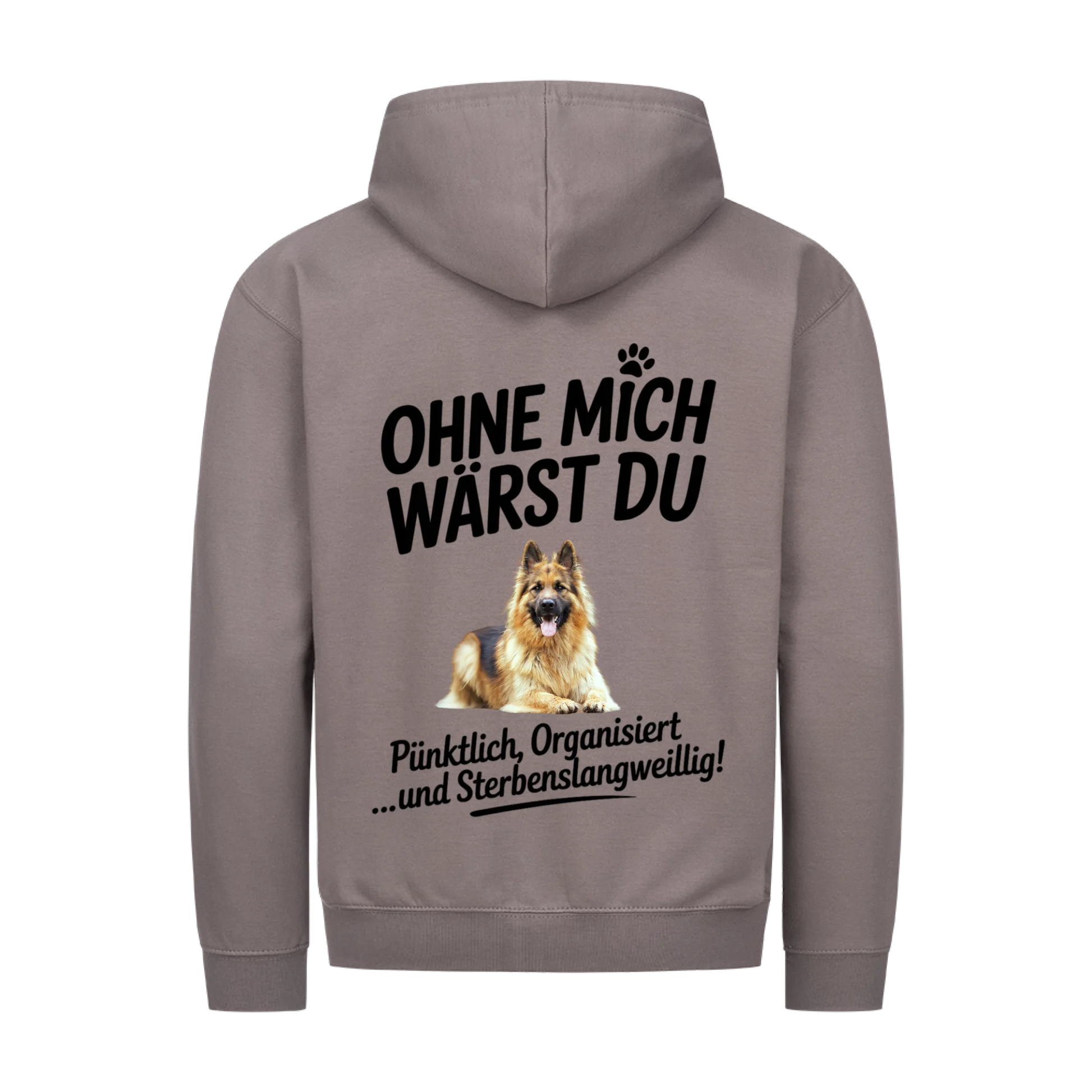 Grau hinten