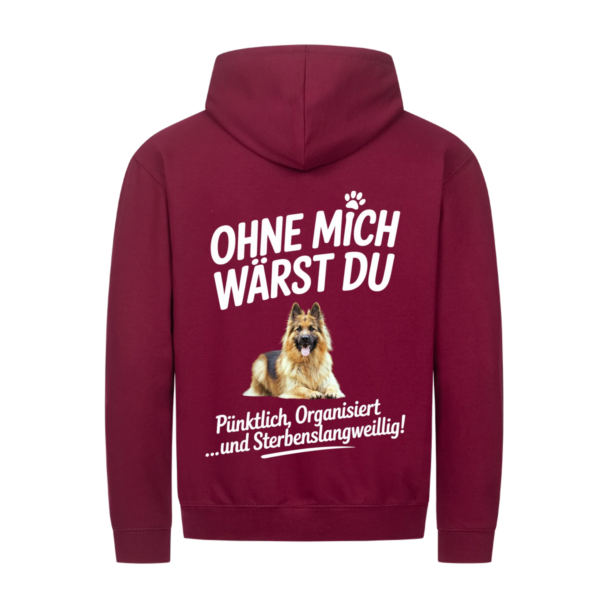 Burgunder hinten