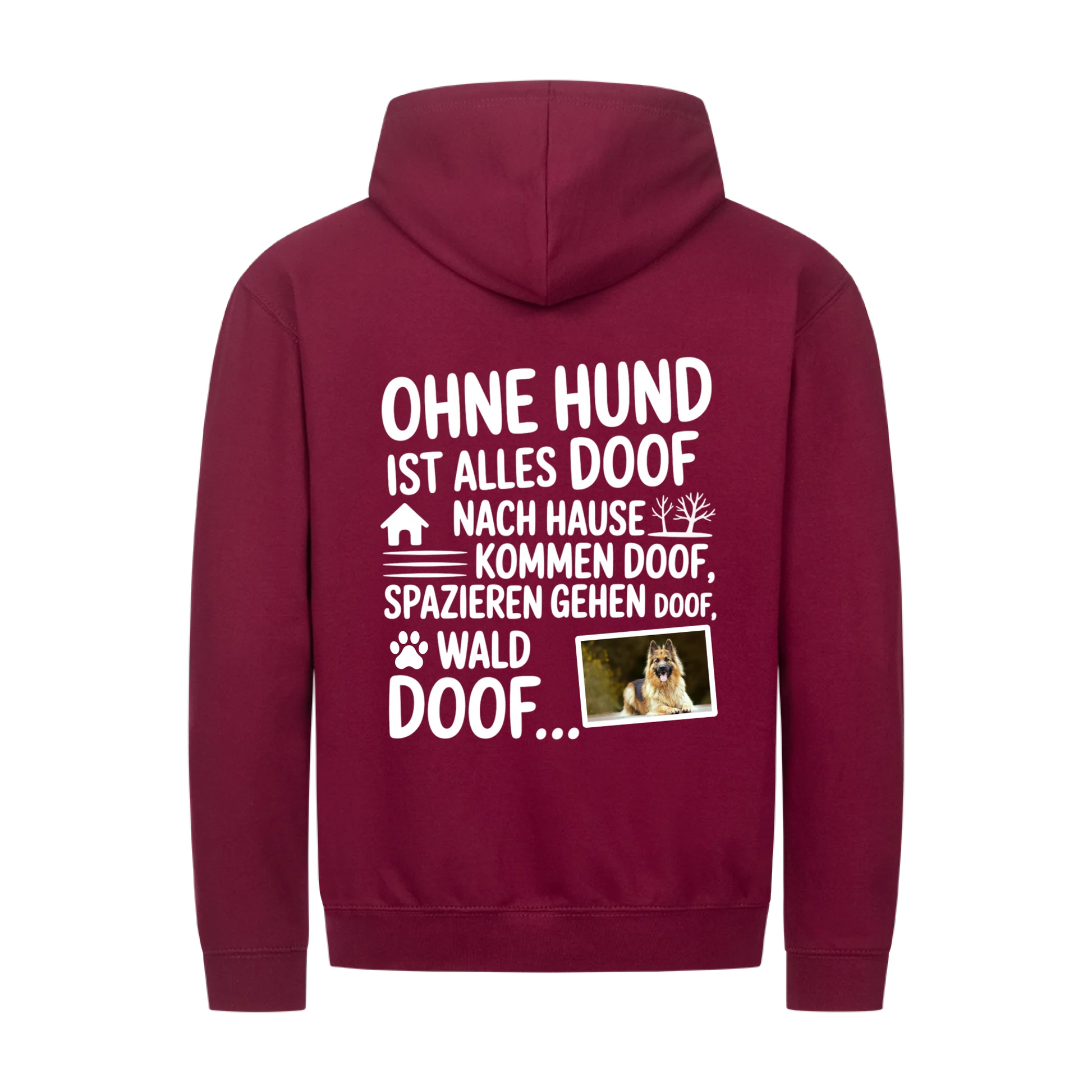 Burgunder hinten