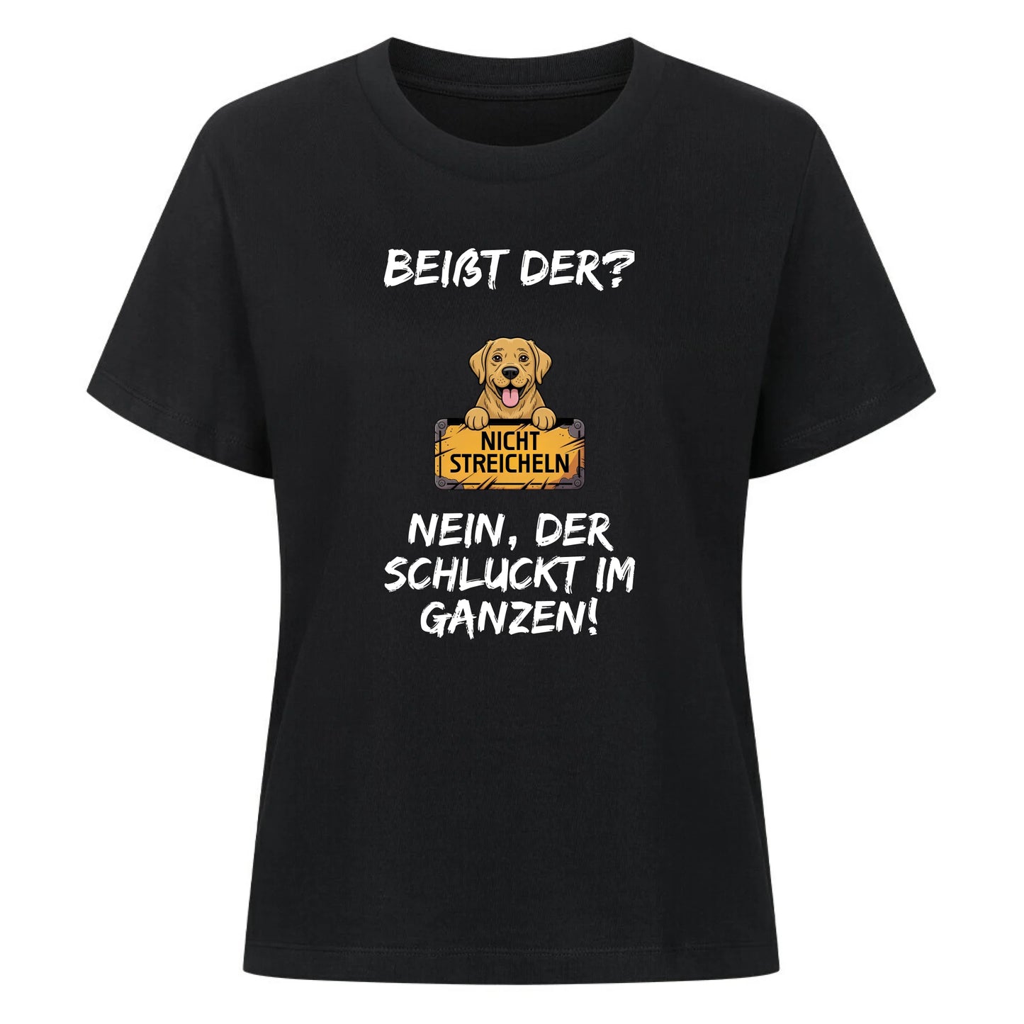 Damen Mockup Schwarz
