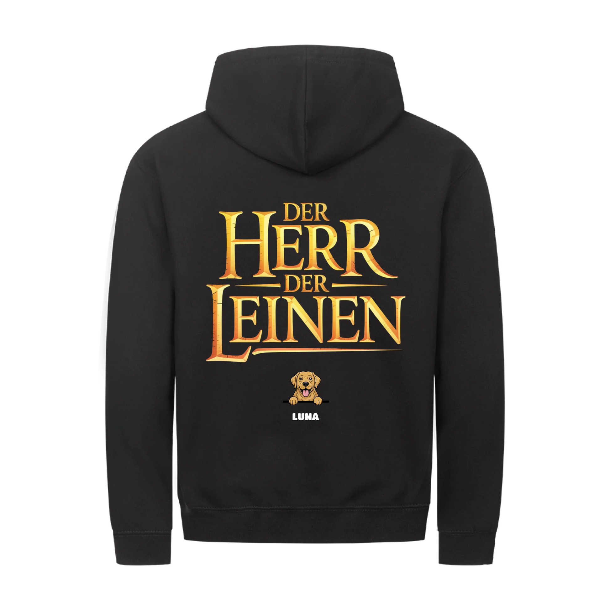 Schwarz hinten