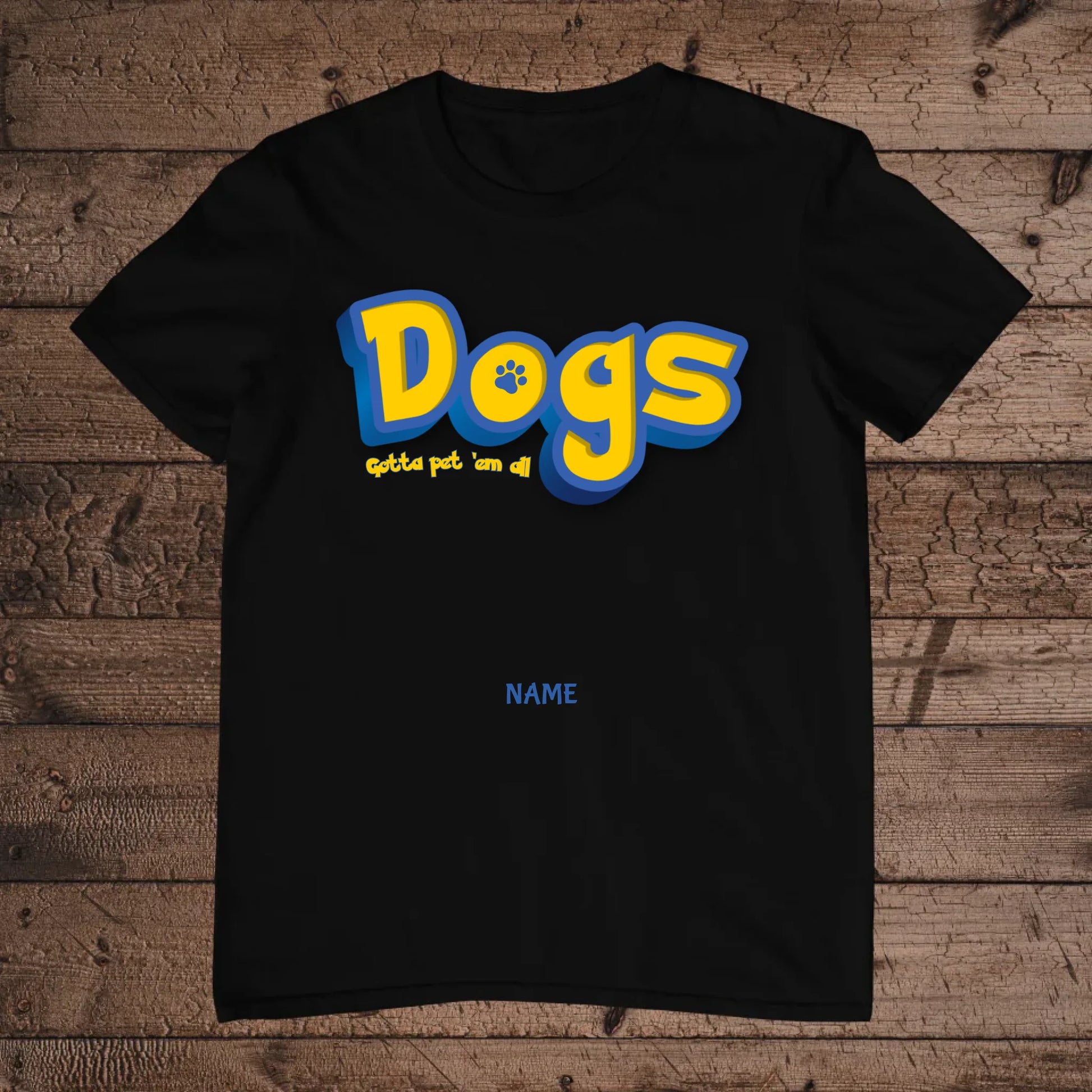 holz Flatlay mockup schwarz