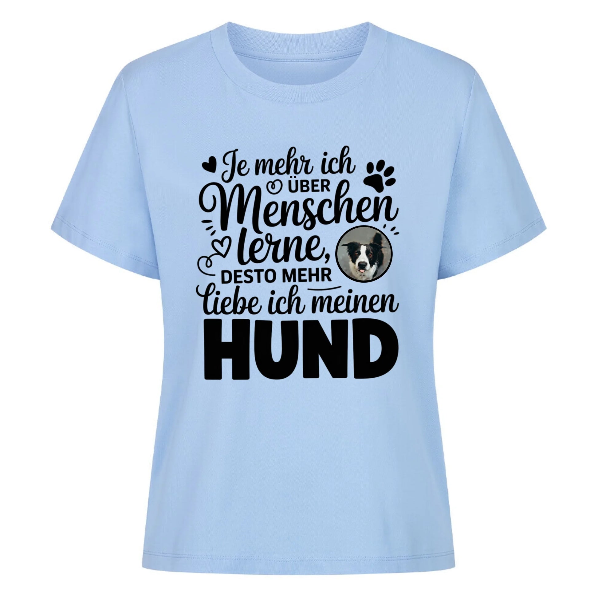 Damen Mockup sky blue