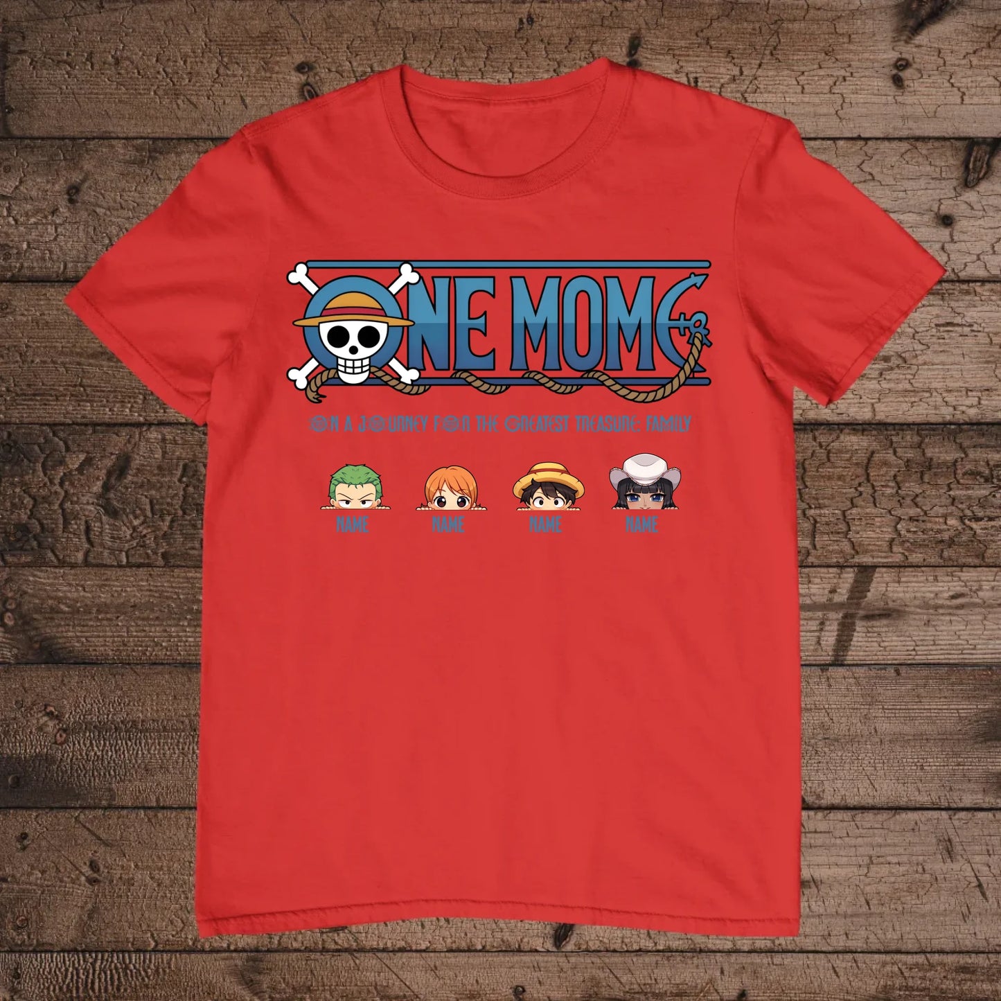 holz Flatlay mockup rot