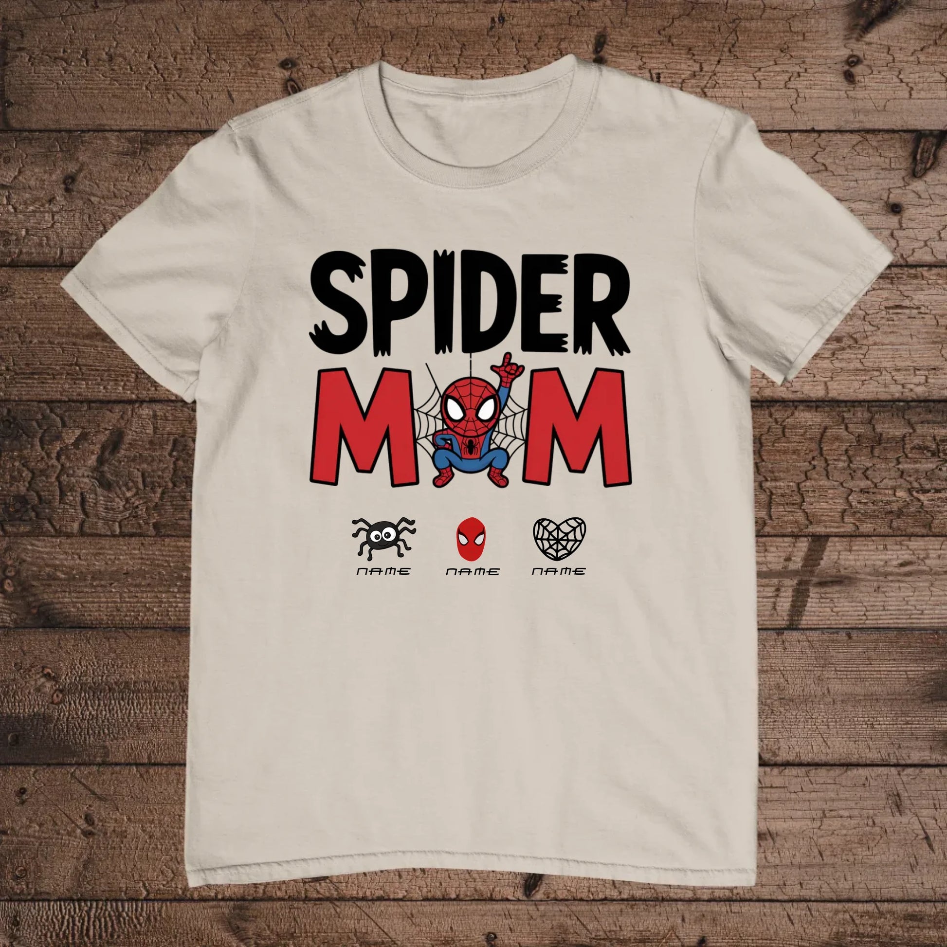 holz Flatlay mockup sand