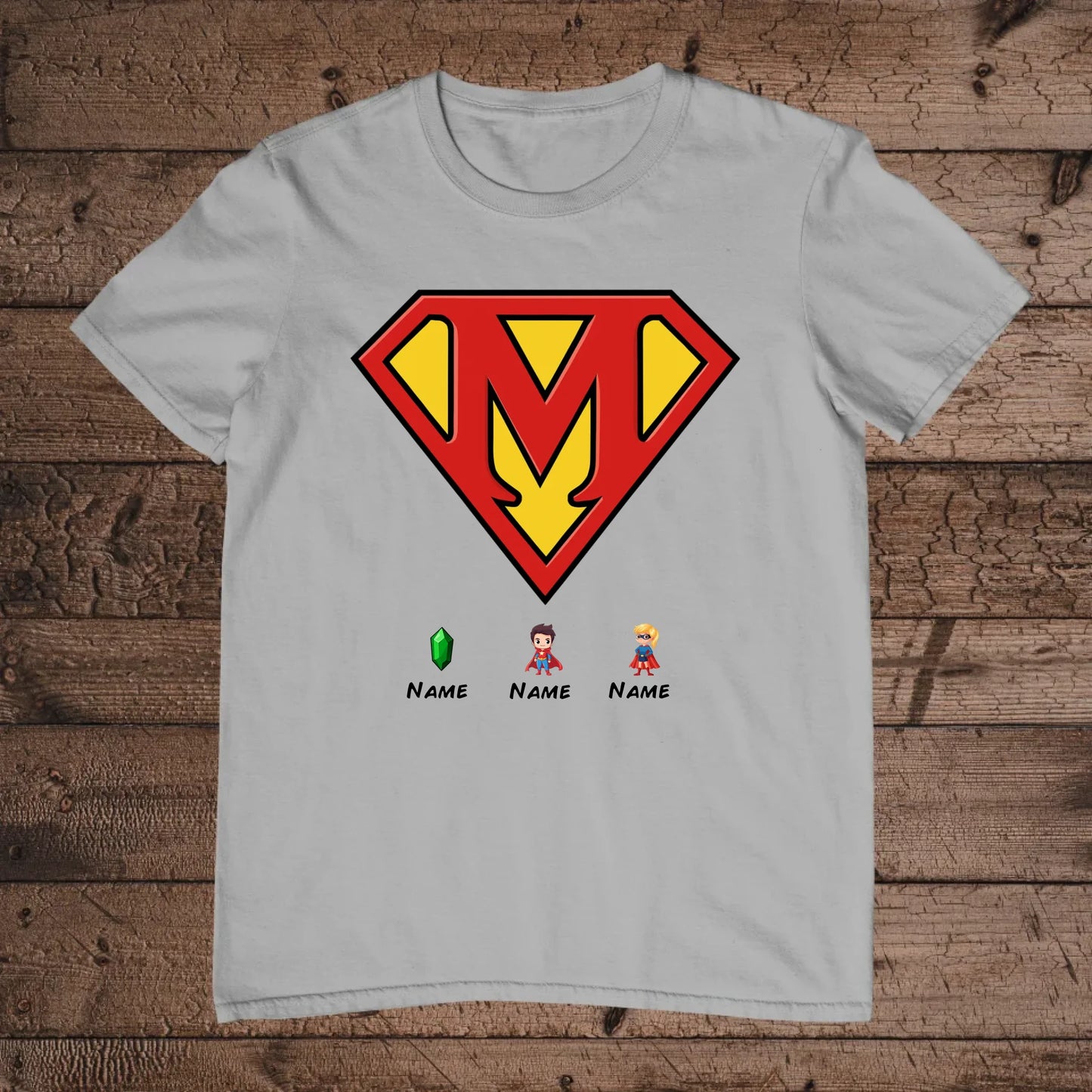 holz Flatlay mockup sport grey