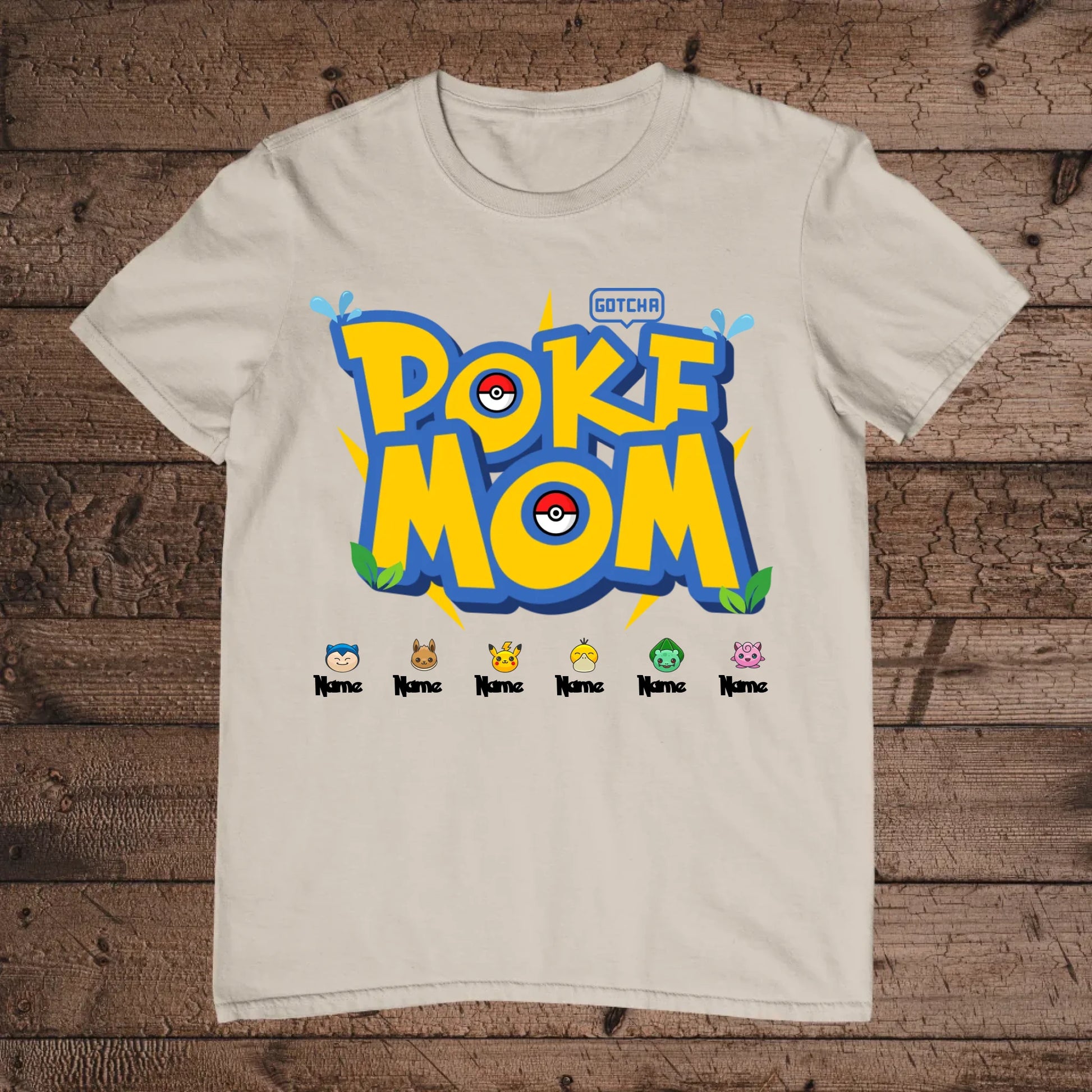 holz Flatlay mockup sand