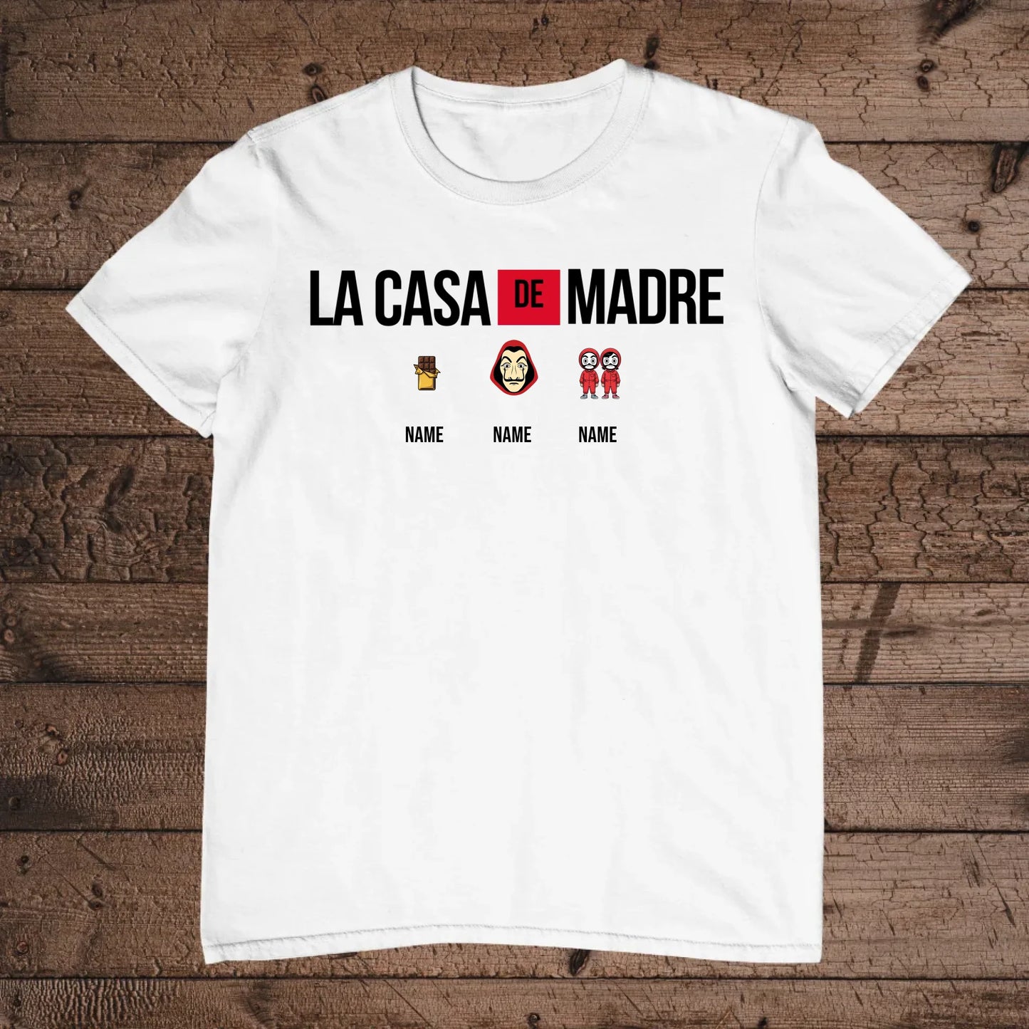 holz flatlay mockup weiß