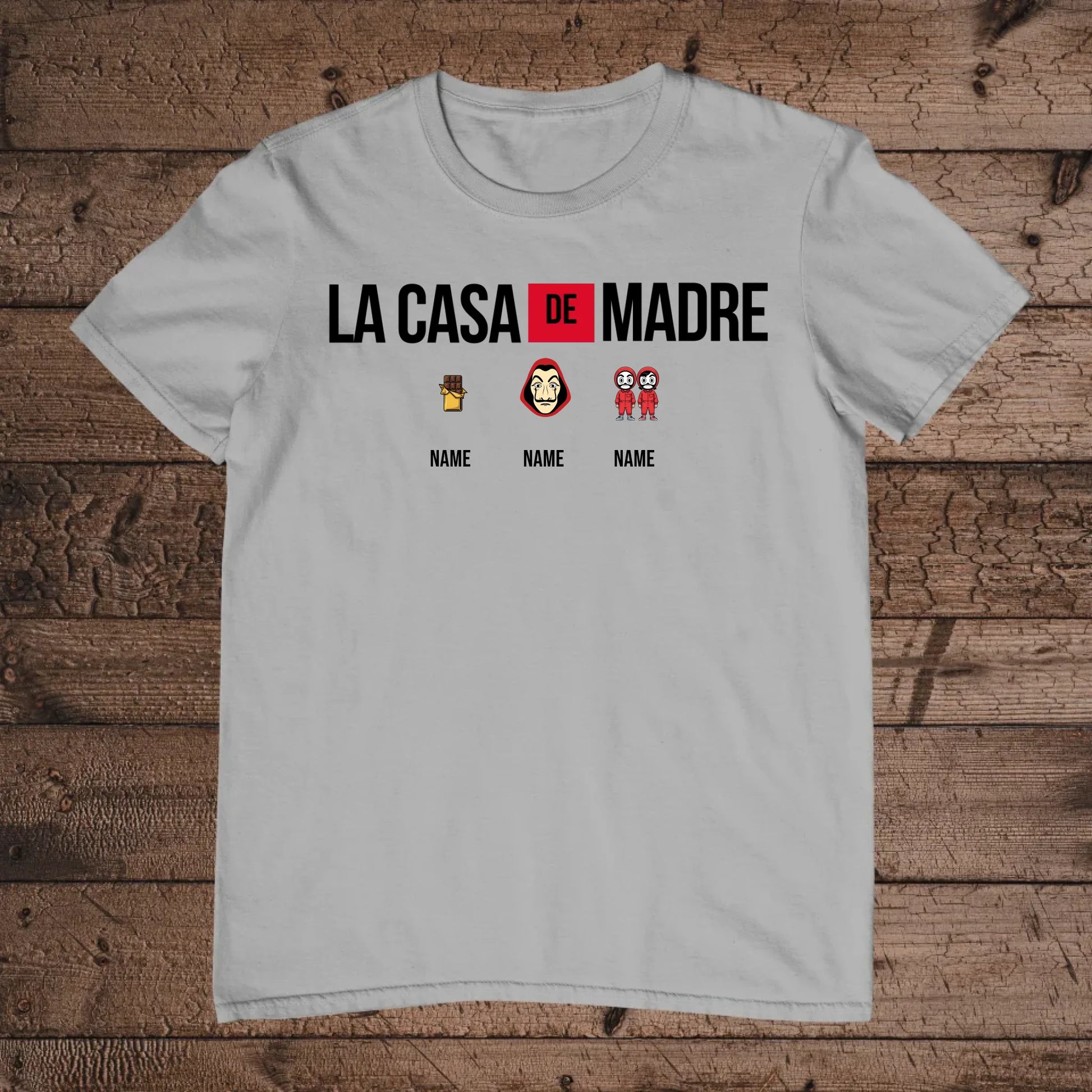 holz Flatlay mockup sport grey