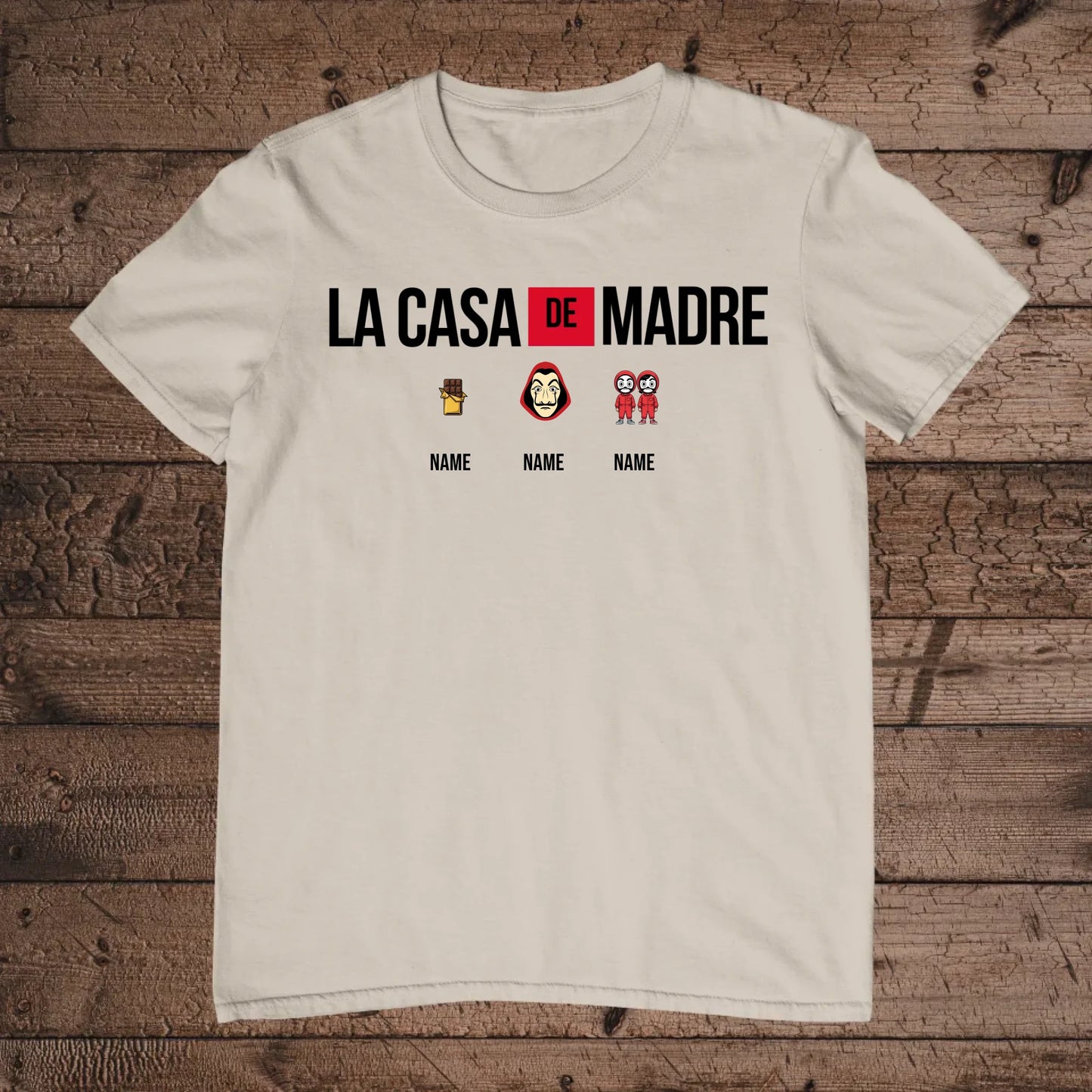 holz Flatlay mockup sand