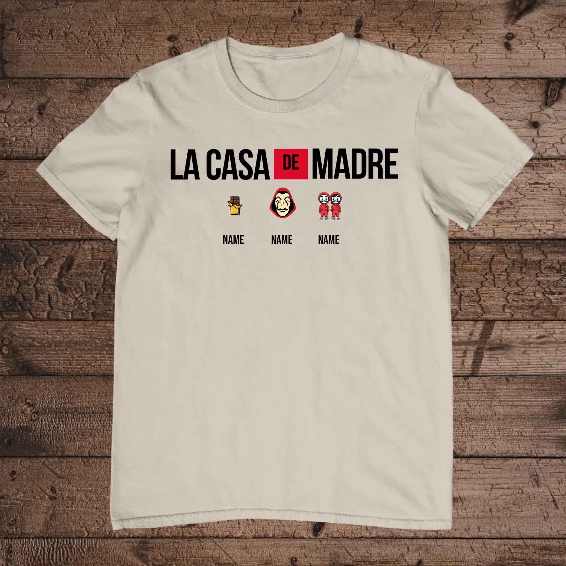 holz Flatlay mockup sand