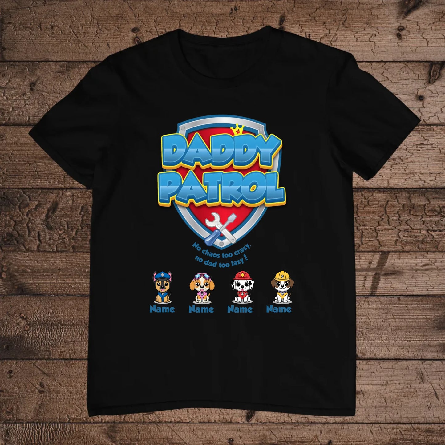 holz Flatlay mockup schwarz