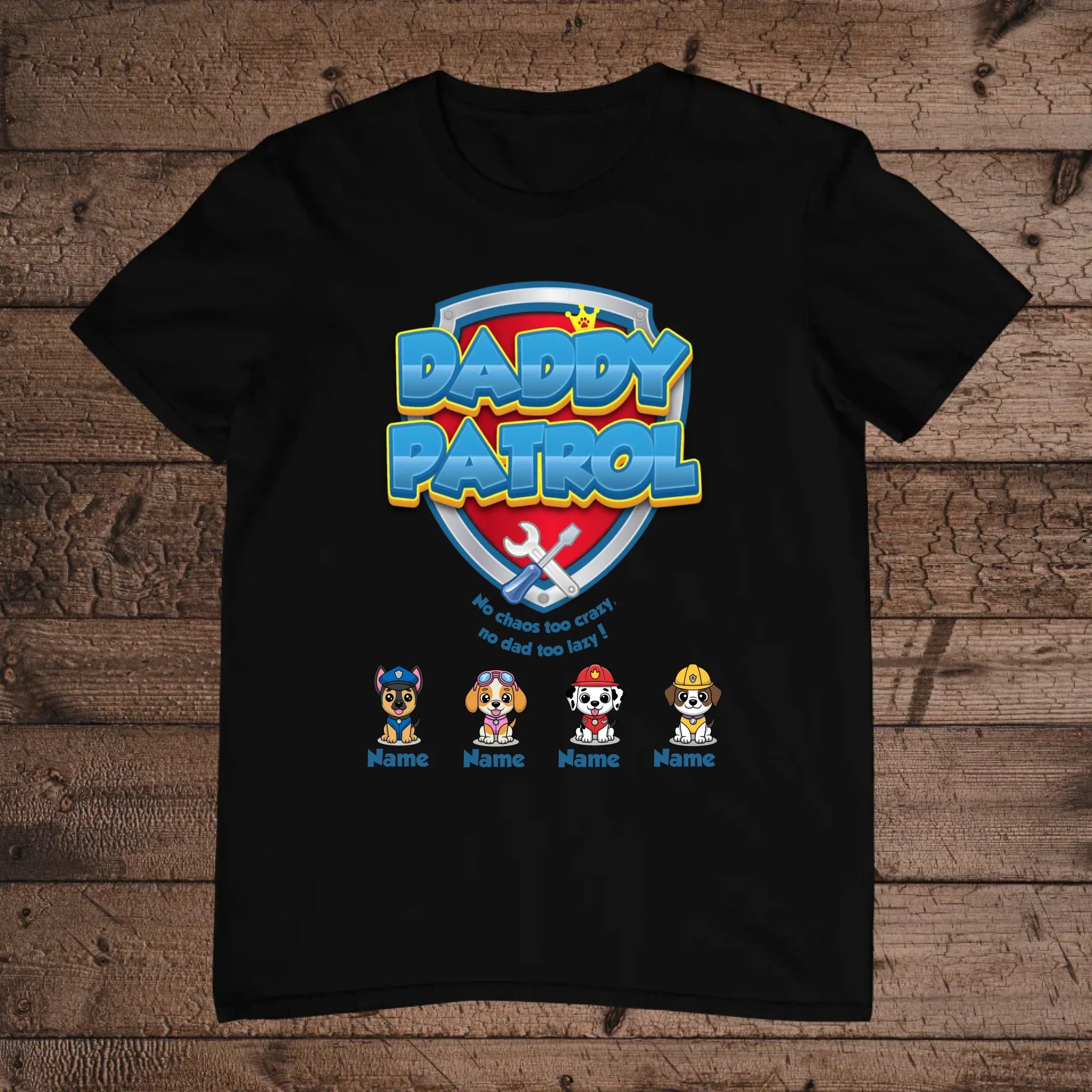 holz Flatlay mockup schwarz