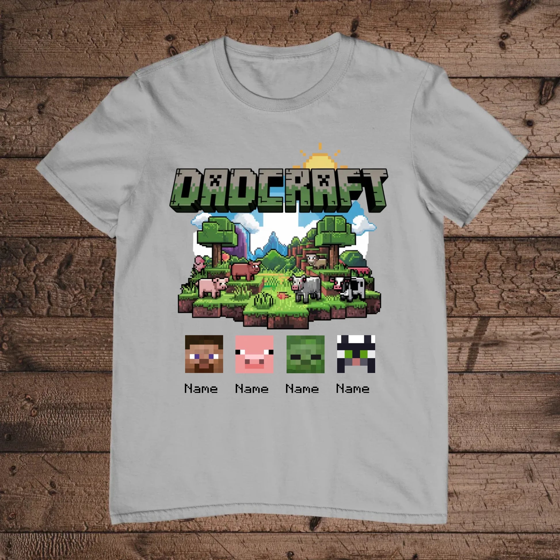 holz Flatlay mockup sport grey