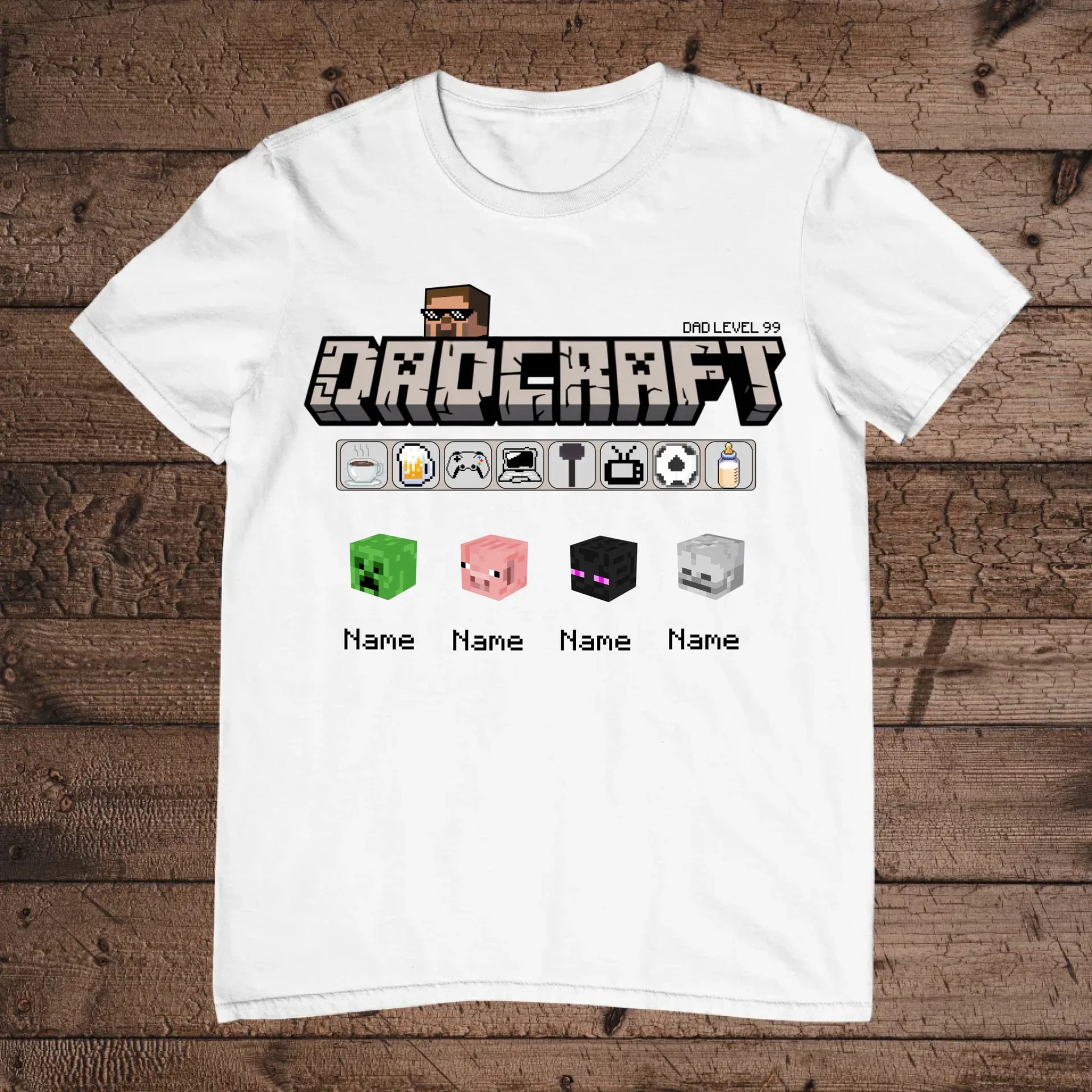 holz flatlay mockup weiß