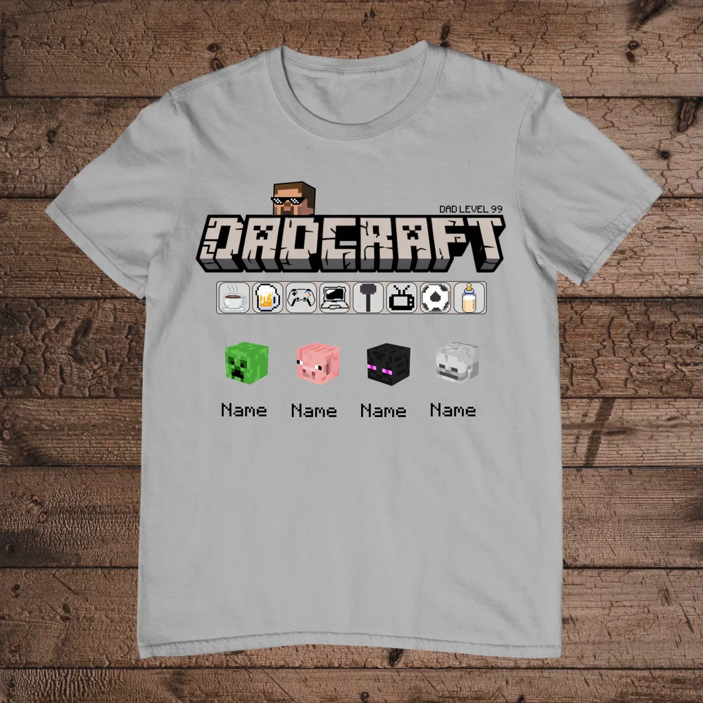 holz Flatlay mockup sport grey