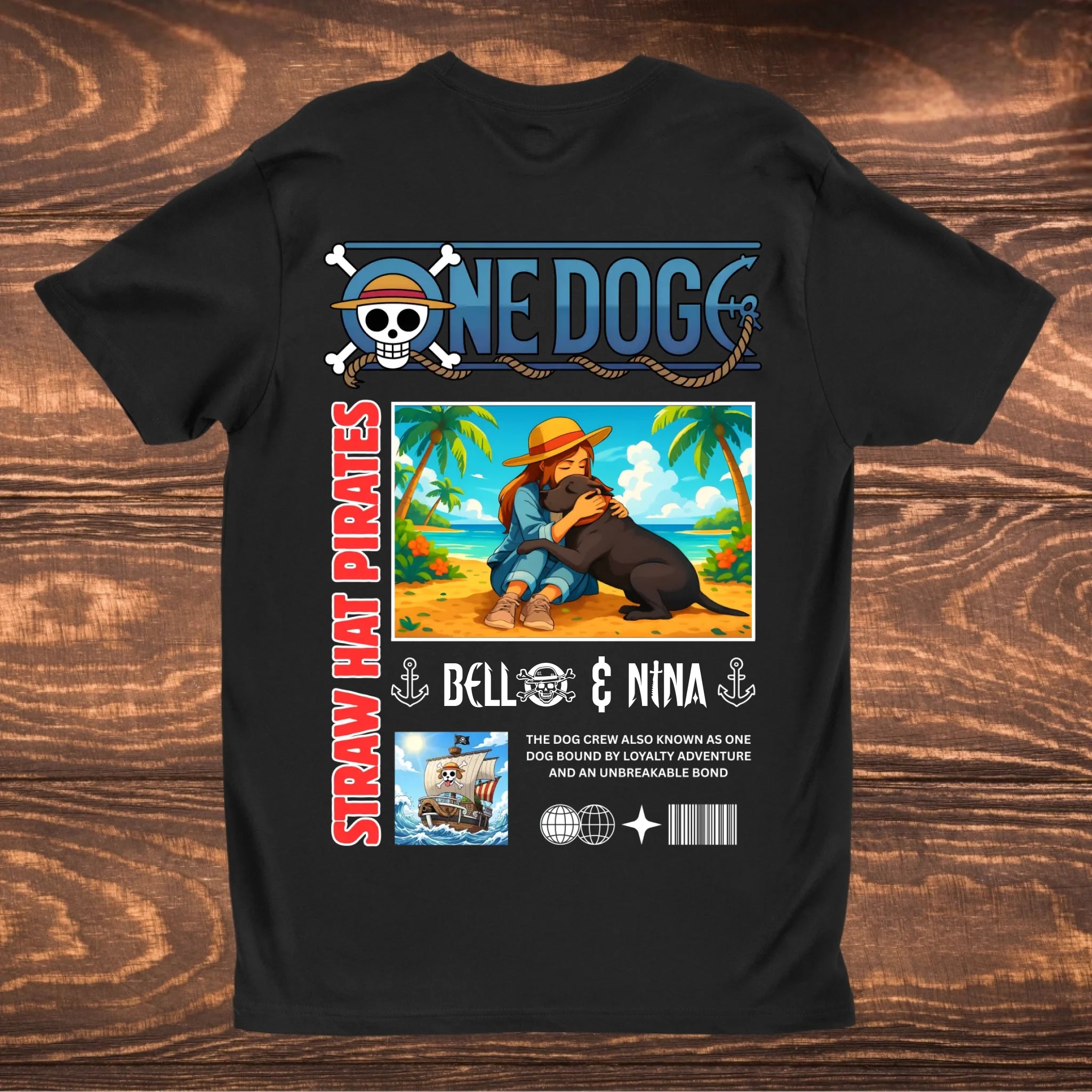 Gildan Basic Shirt mockup schwarz