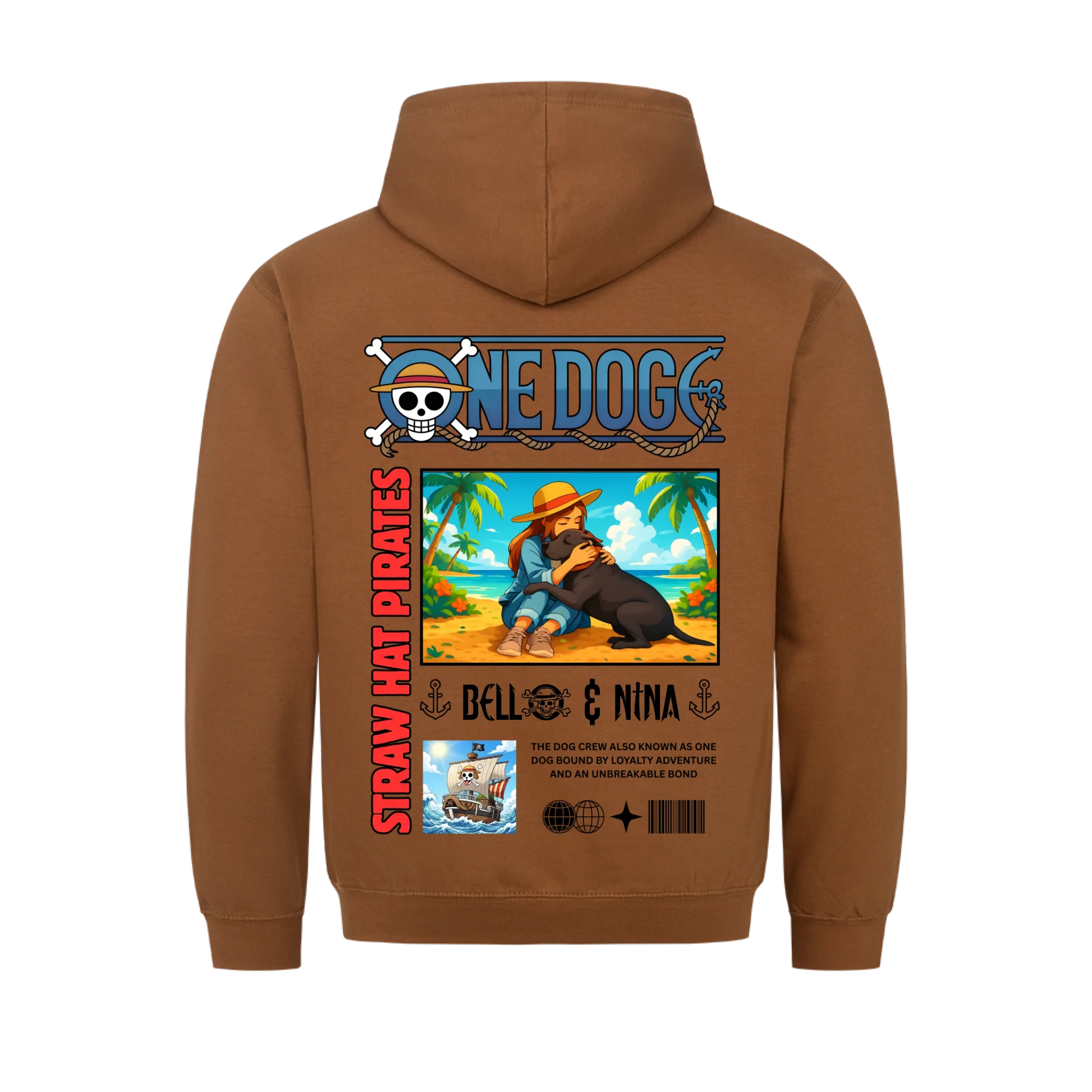 Caramel toffee hinten