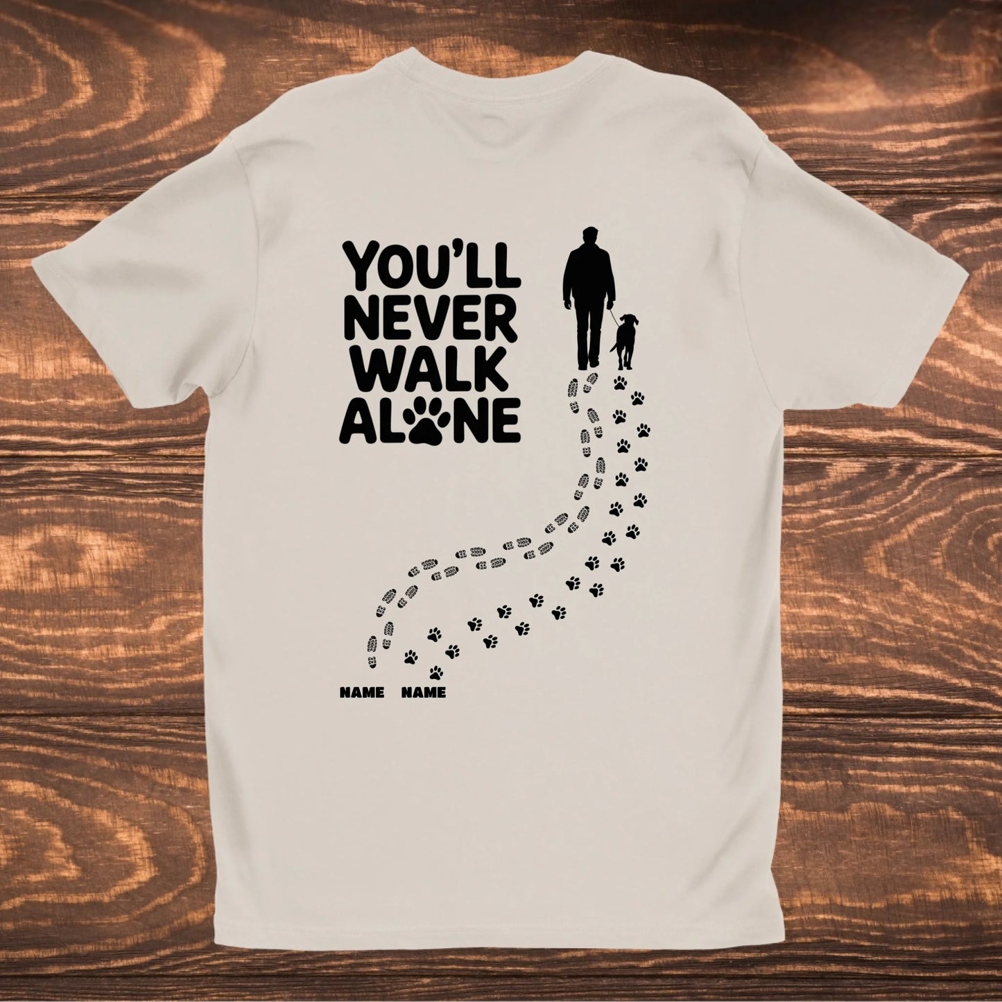 Gildan Basic Shirt mockup beige