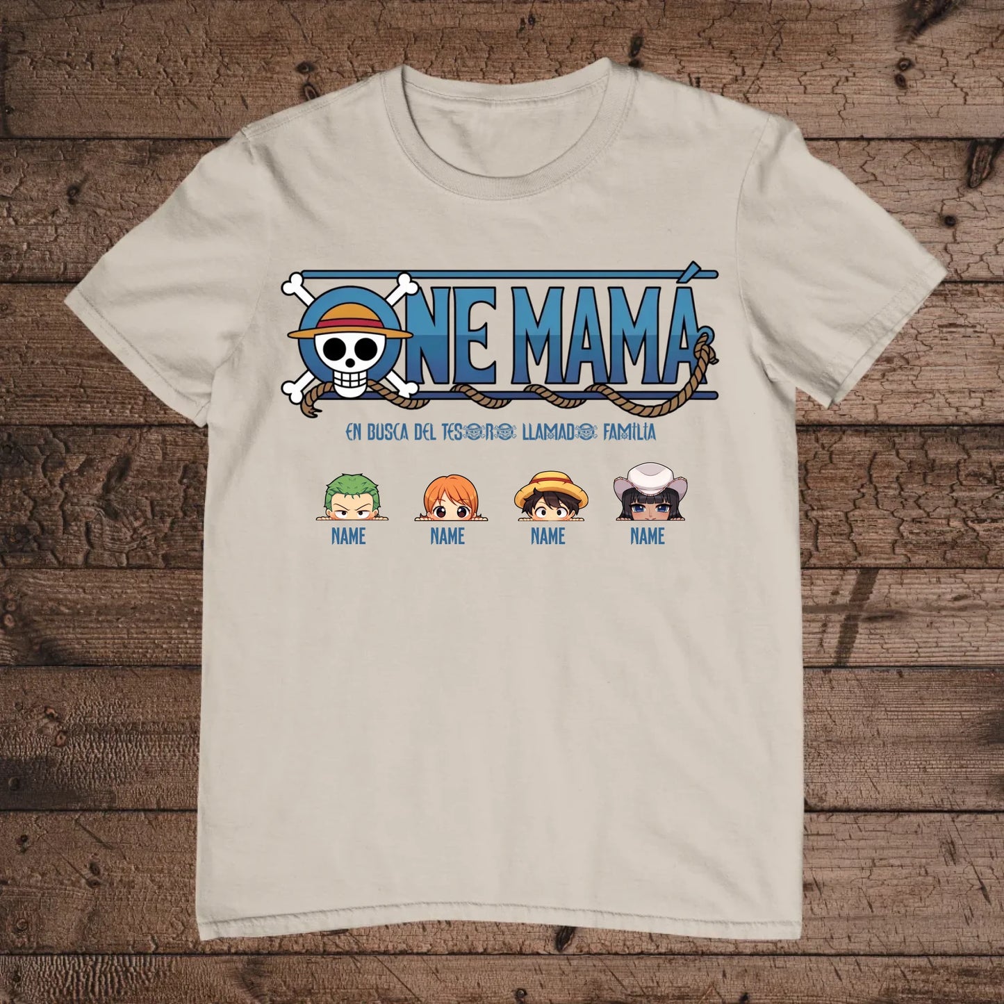 holz Flatlay mockup sand