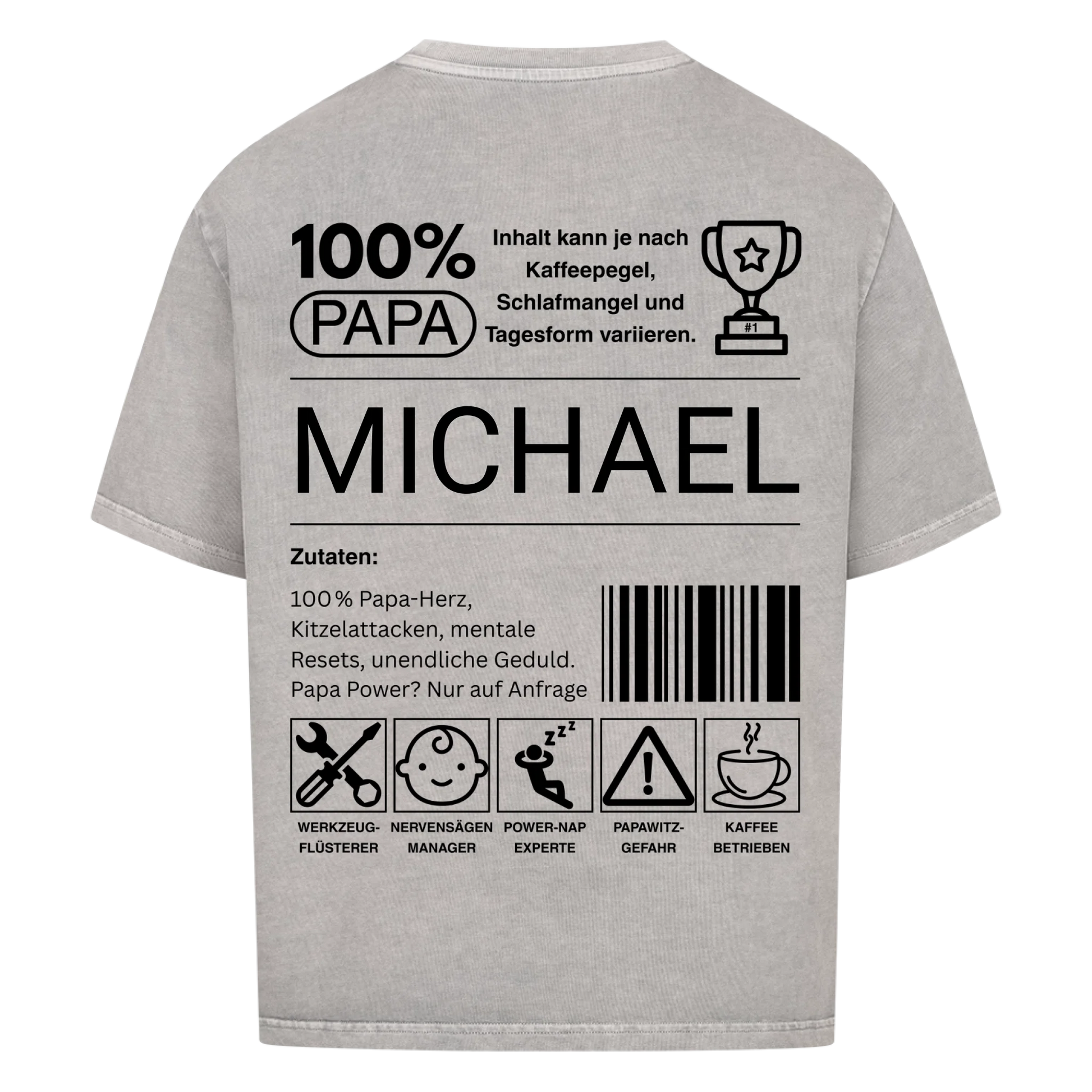 washed grey back